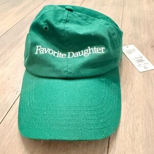 Green Favorite Daughter Cap NWT